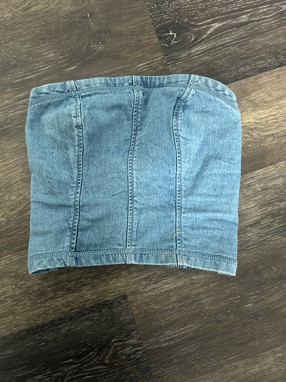 Aerie Denim Tube Top